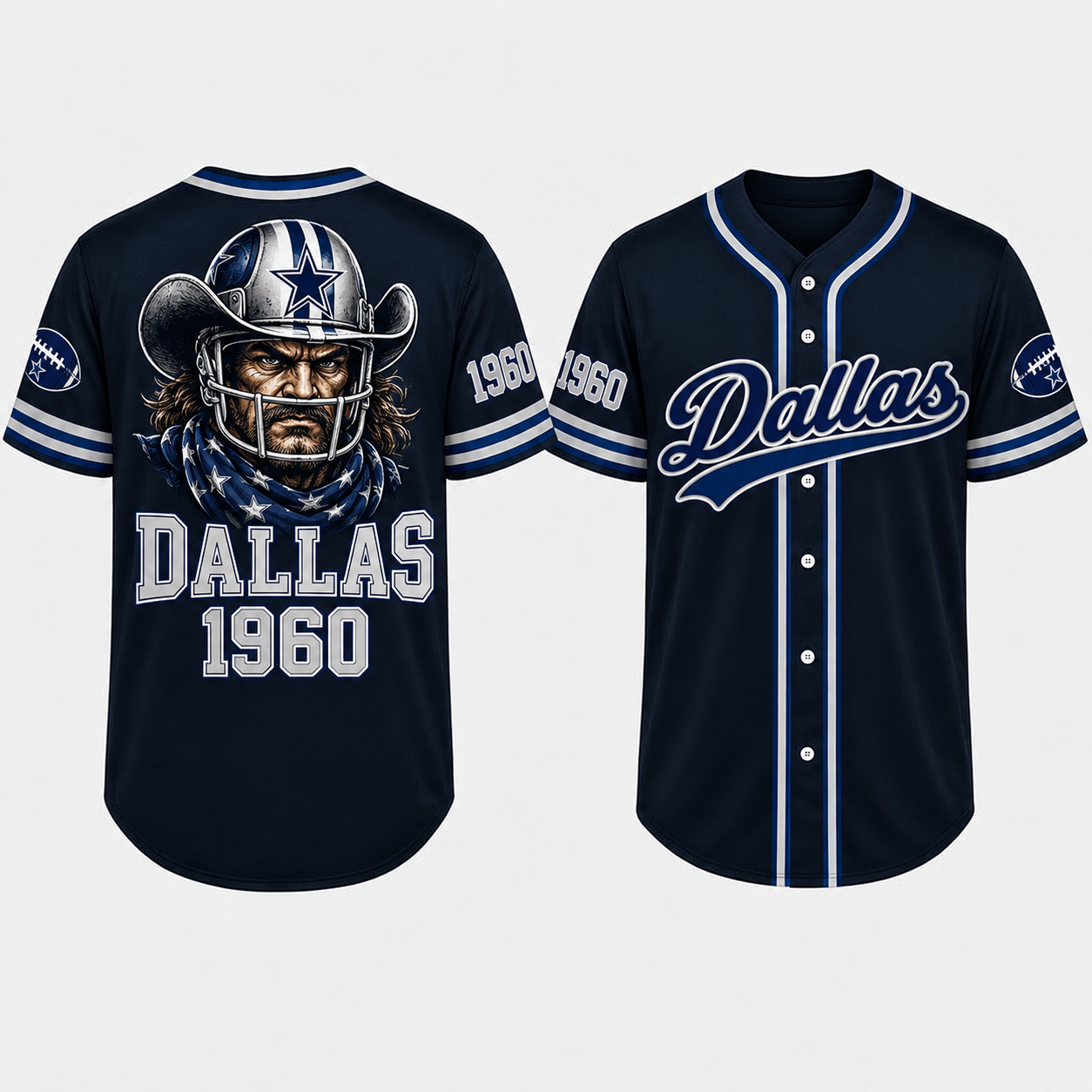 32-Team Football Heritage Baseball Jersey