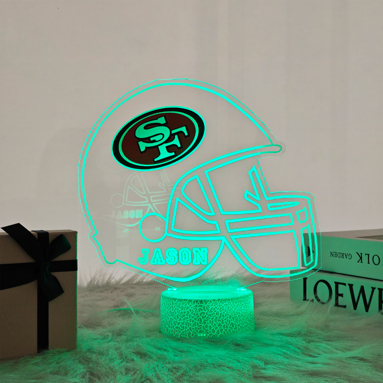 Personalized Football Sports LED Light