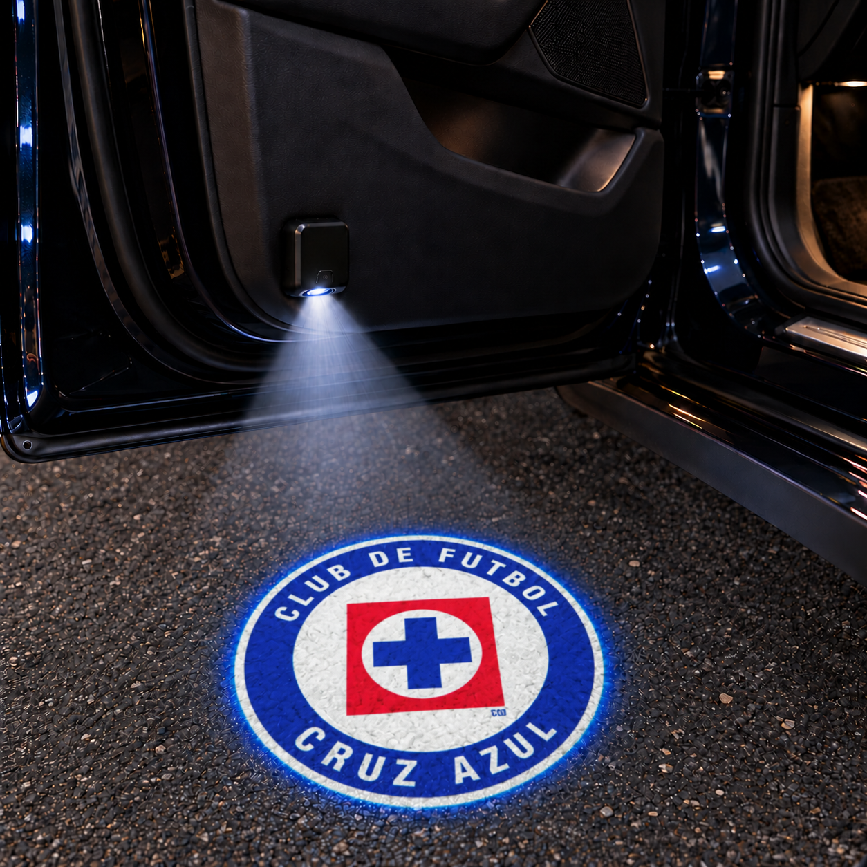 Soccer Team Car Door Projector Lights
