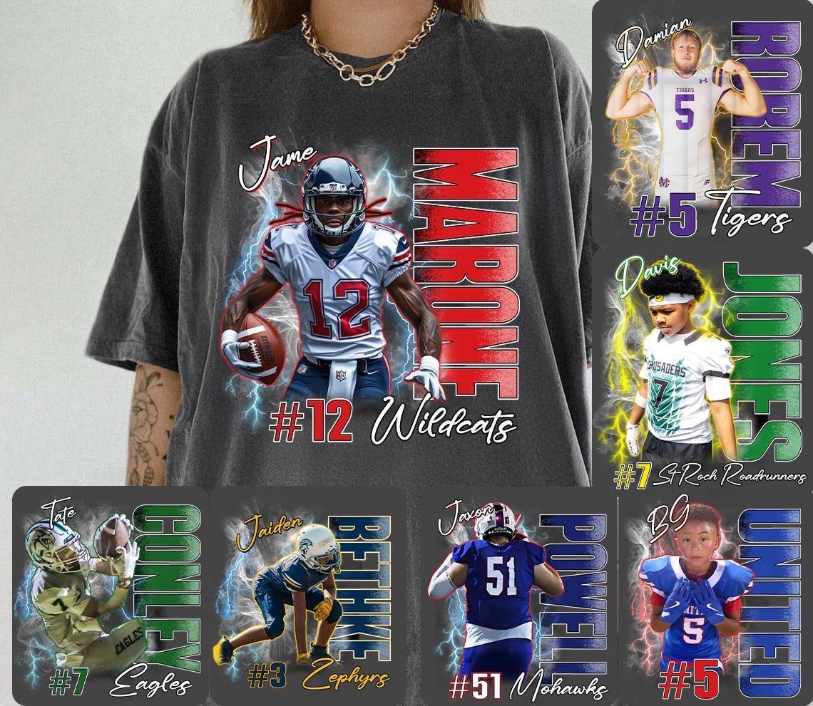 Custom Football Shirt