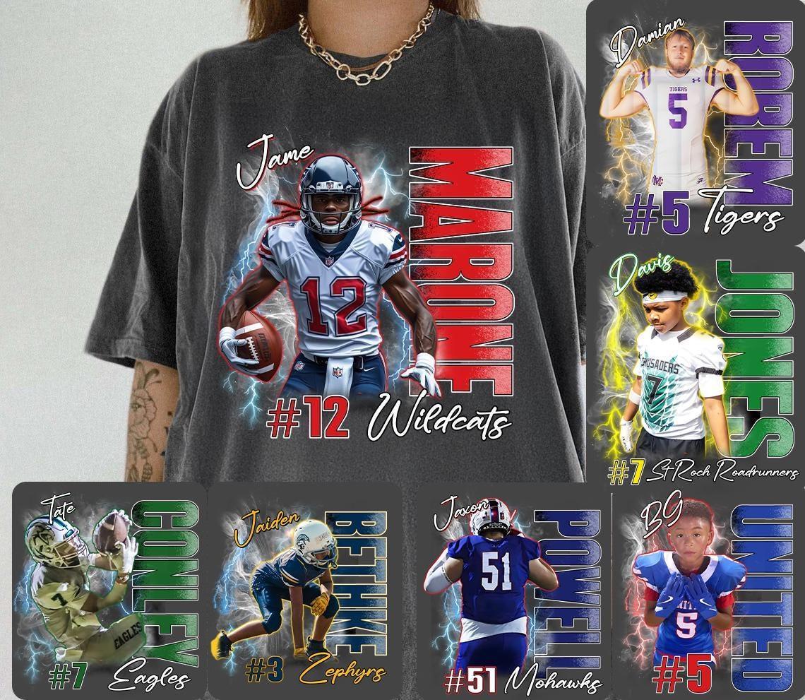Custom Football Shirt