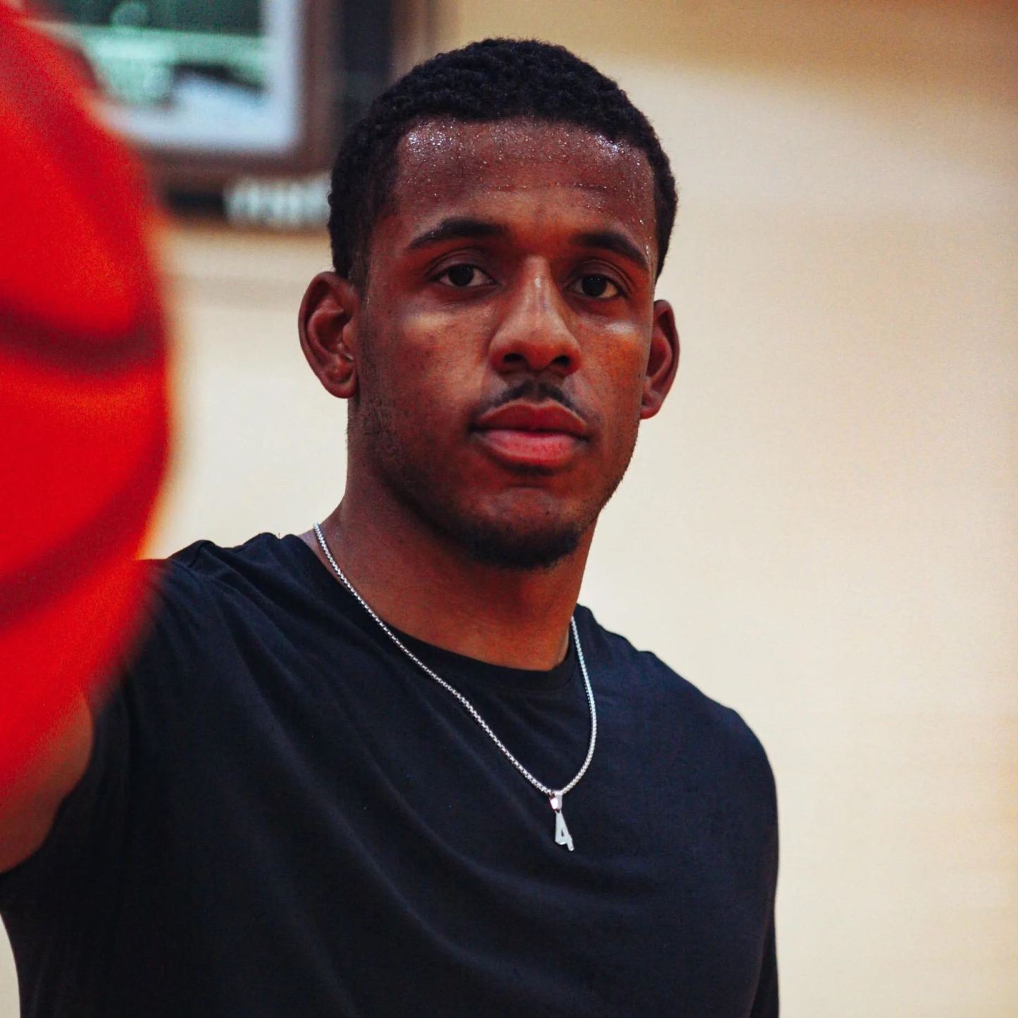 Stainless Steel Jersey Number Pendant Necklace