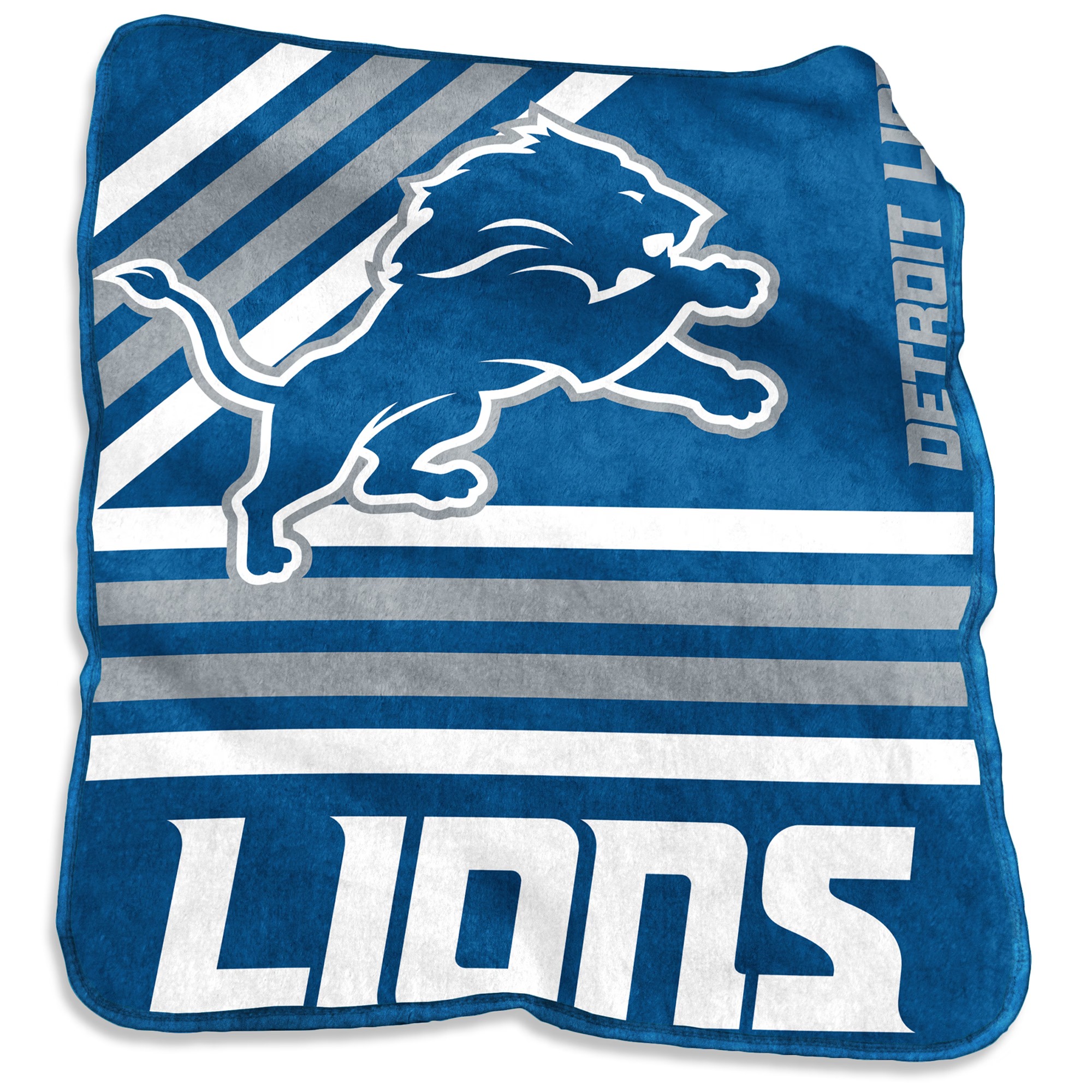 Detroit Lions Raschel Throw Blanket