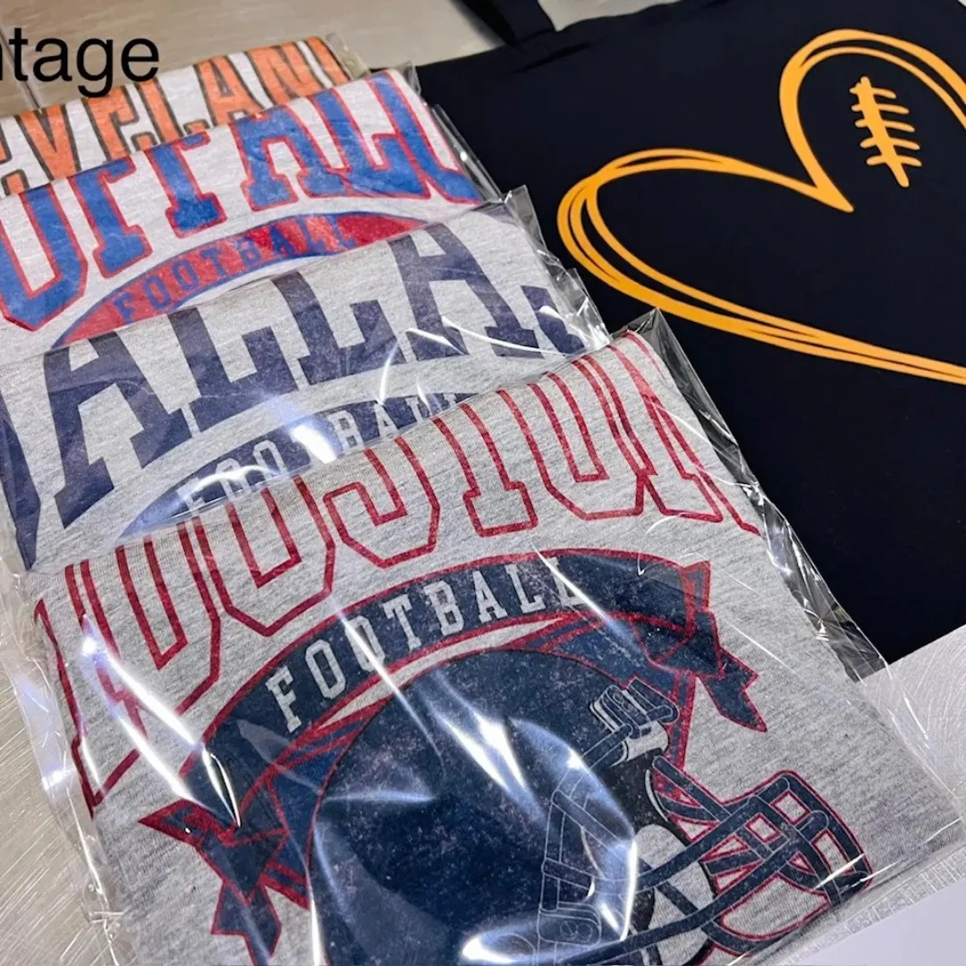 NFL Throwback T-Shirt - Vintage Hometown Team Tee