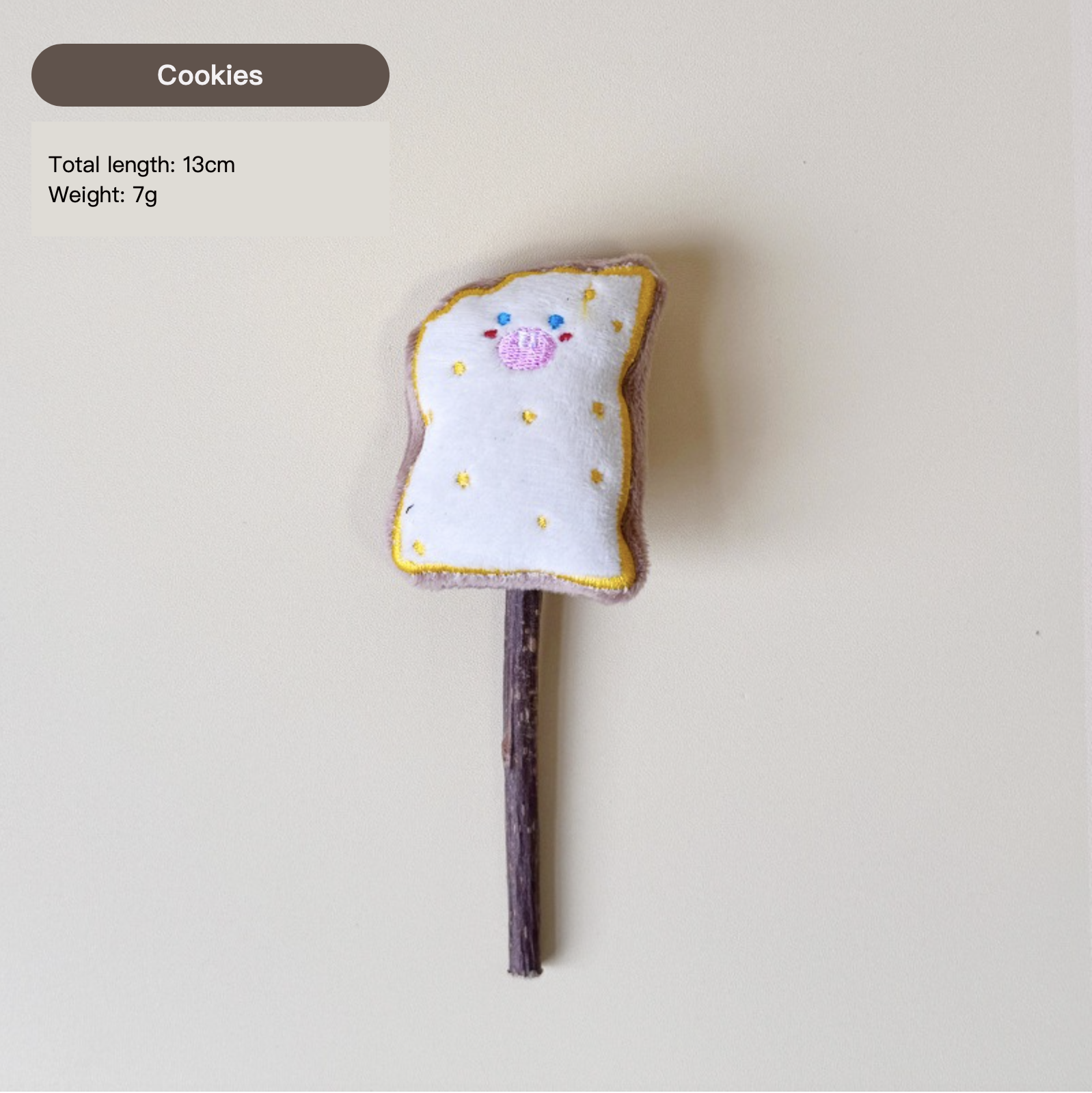 Cute Teeth Grinding & Cleaning Durable Bite Silvervine Cat Chewing Toy