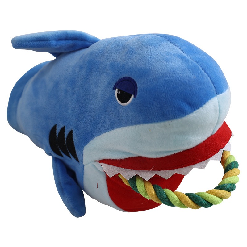 Dog Interactive Bite Resistant Toy Glove Squeaky Teeth Cleaning Teeth Grinding With Rope 4 Colors