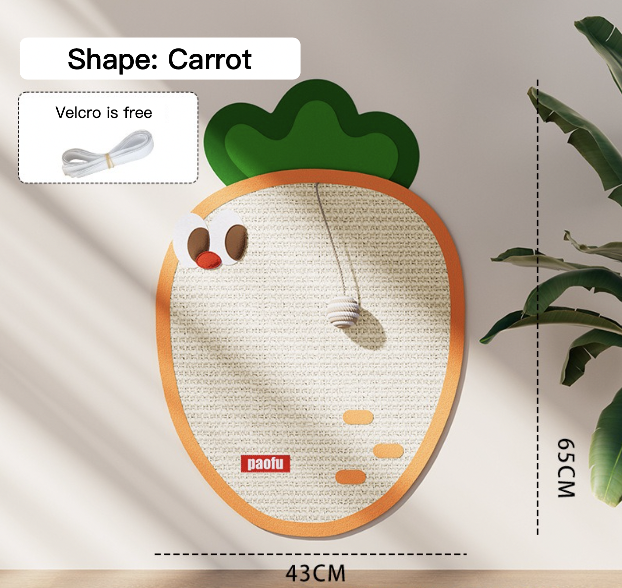 Cartoon Sisal Cat Scratching Board With Hanging Ball 17 Styles for Choice Can Be Used Anywhere