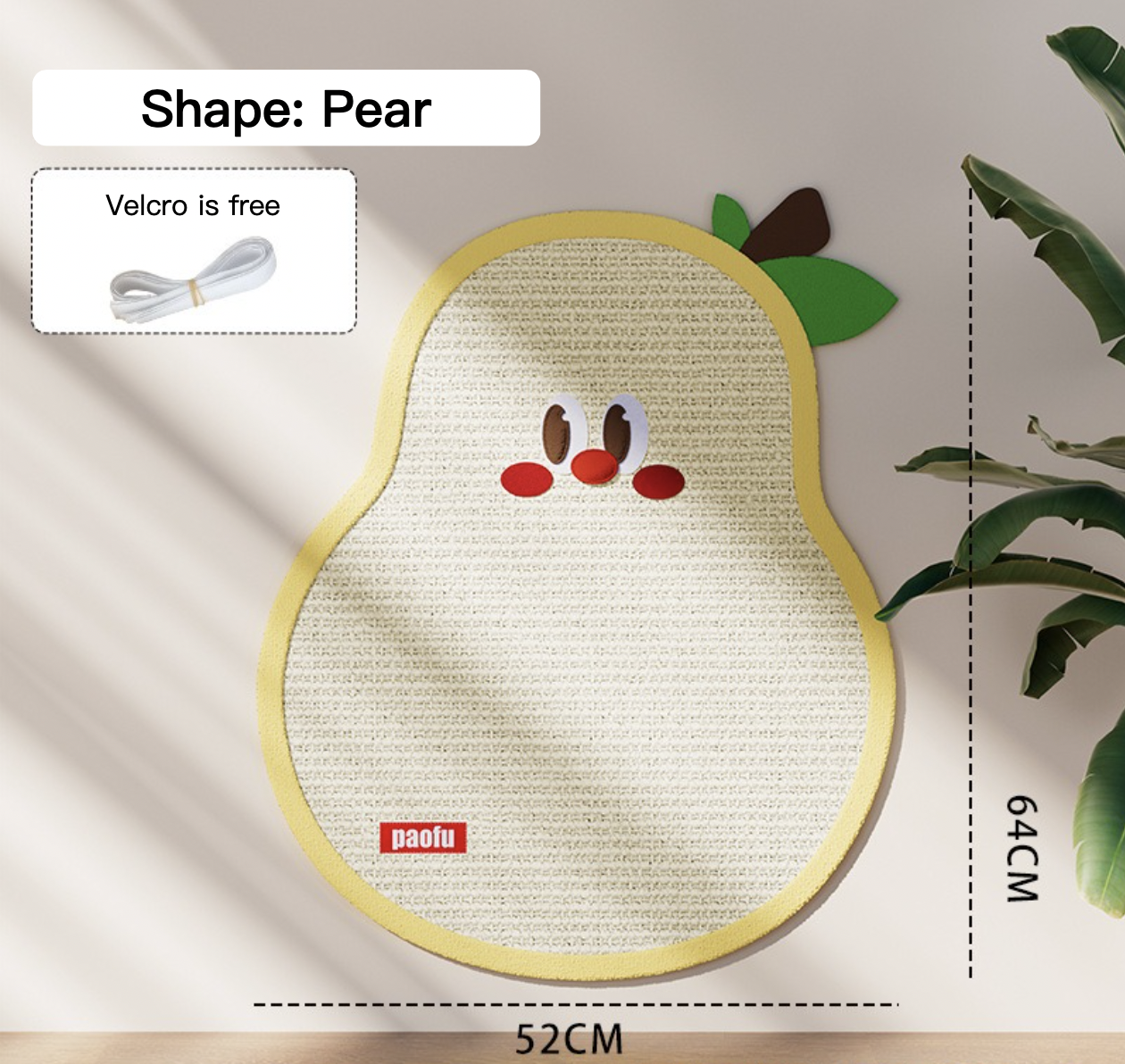 Cartoon Sisal Cat Scratching Board With Hanging Ball 17 Styles for Choice Can Be Used Anywhere