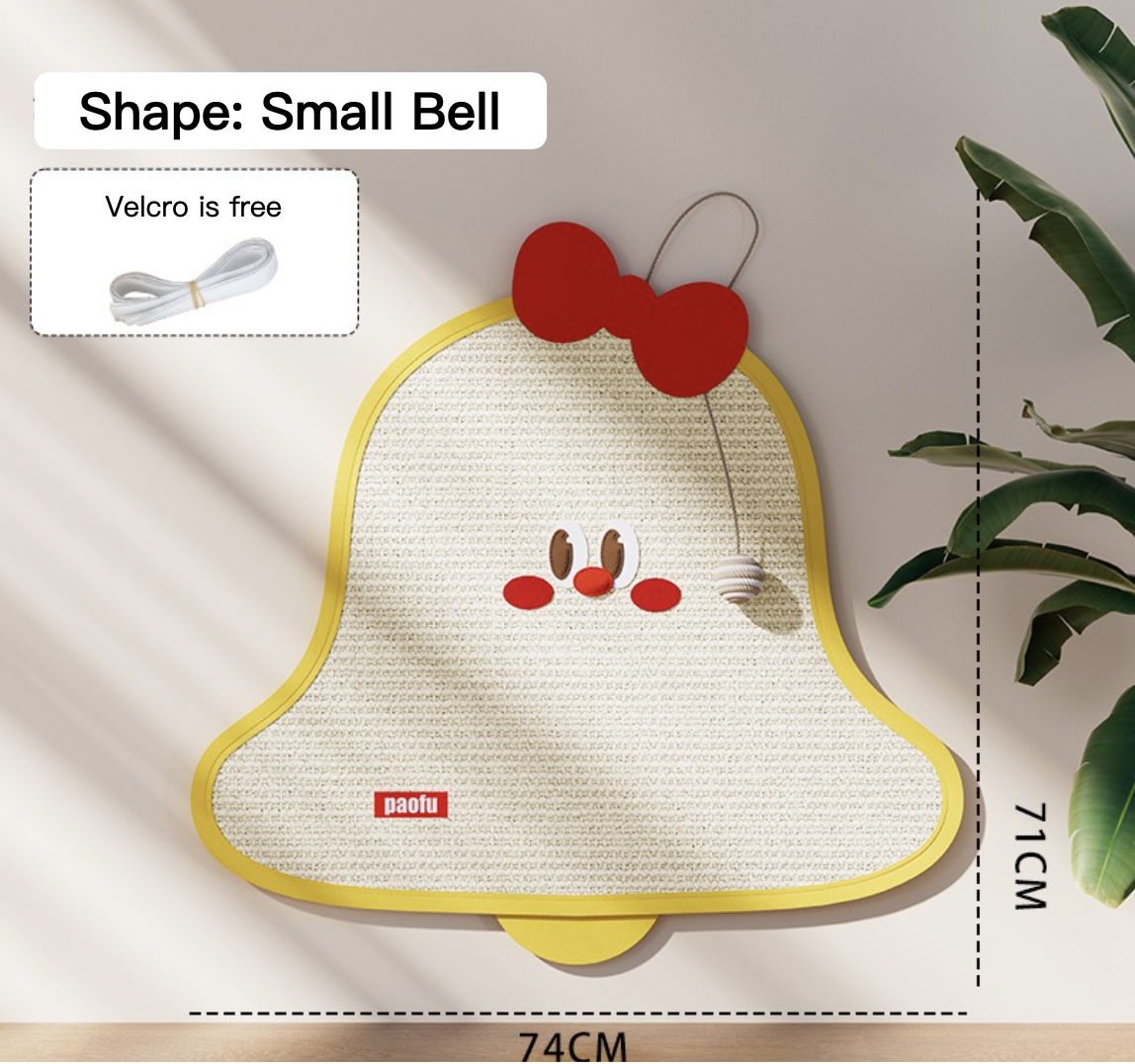Cartoon Sisal Cat Scratching Board With Hanging Ball 17 Styles for Choice Can Be Used Anywhere