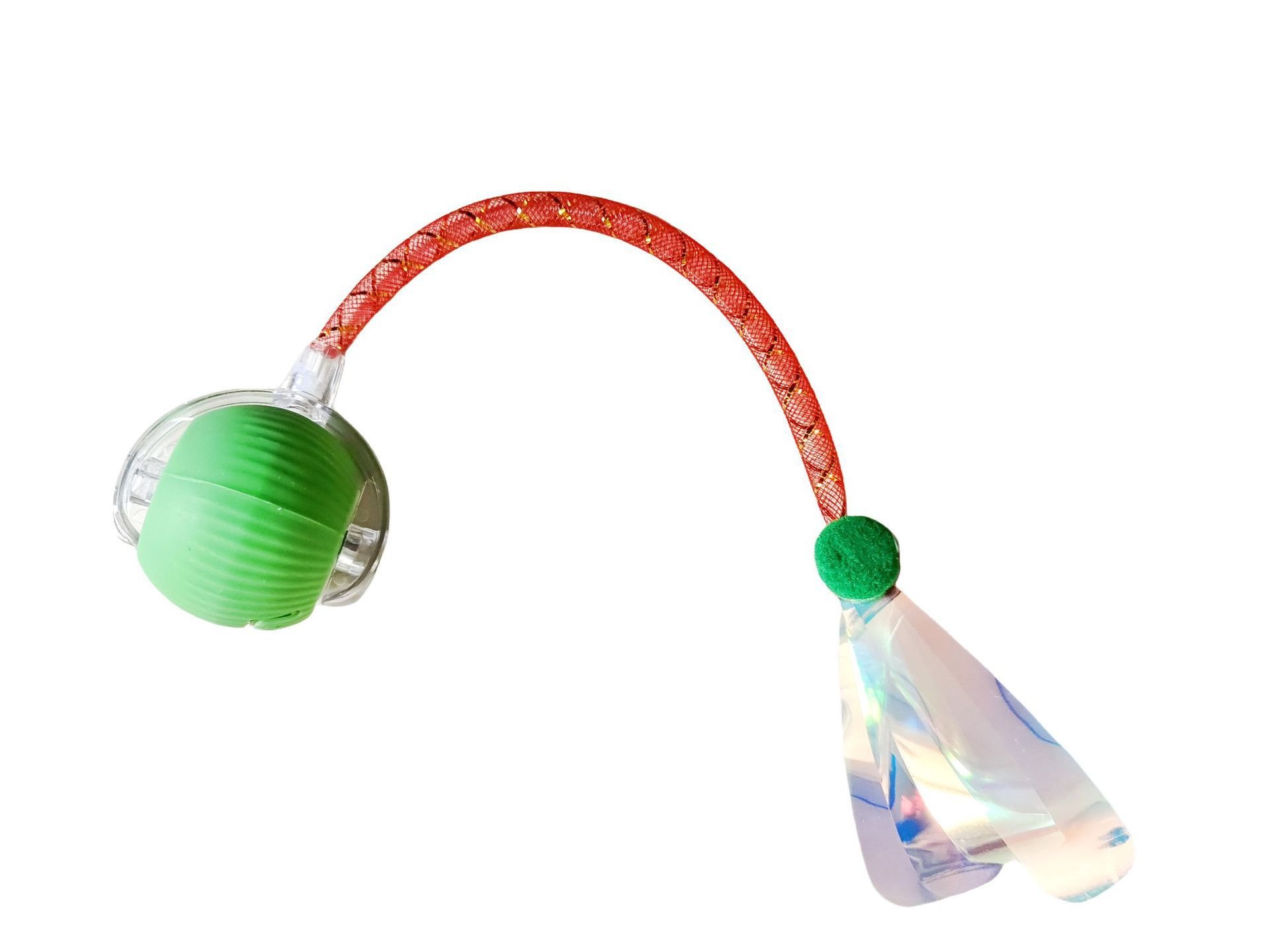 Interactive Cat Toys Ball With Replaceable Tail Automatic Moving Cat Toys Ball ElectricIe Interactive Rolling Dog Ball