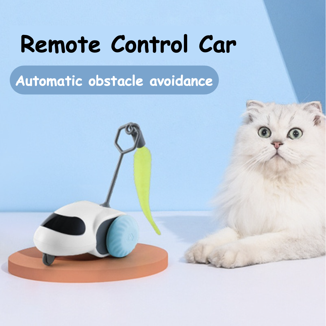 Smart Gravity Running Car Remote Control Electric Interactive Cat Toys