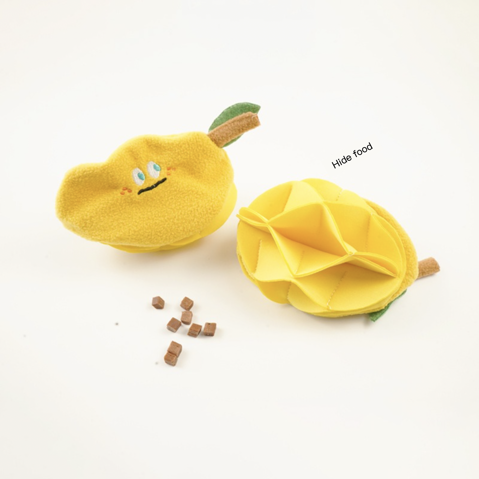 Mango Sniff Hide Food Dog Toy Paper Sound Bite Resistant Pet Toy