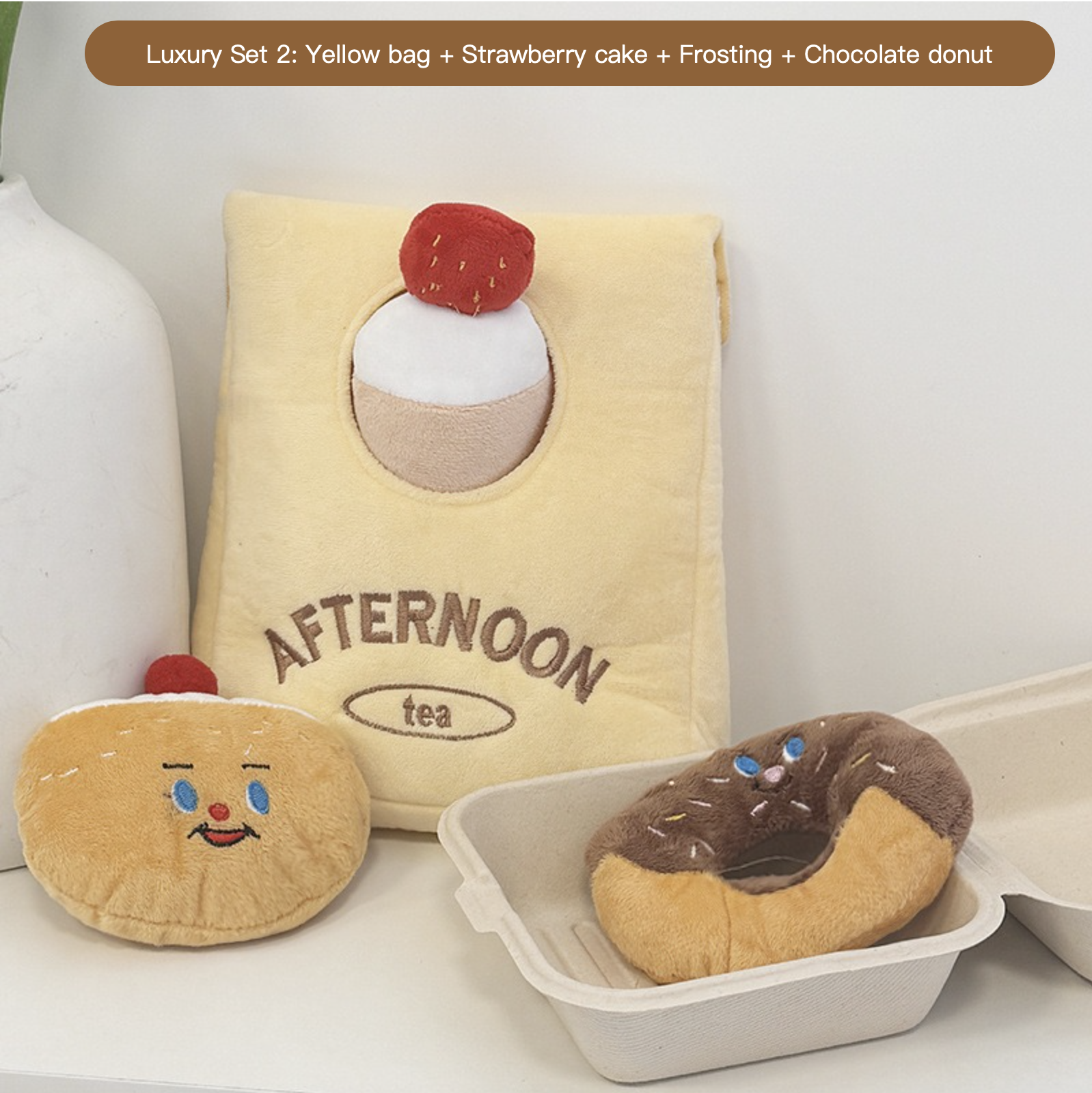 Plush Dog's Digging Fun Toys Hide Food Smelling Toy DIY Your Afternoon Tea