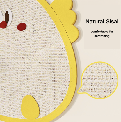 Cartoon Sisal Cat Scratching Board With Hanging Ball 17 Styles for Choice Can Be Used Anywhere