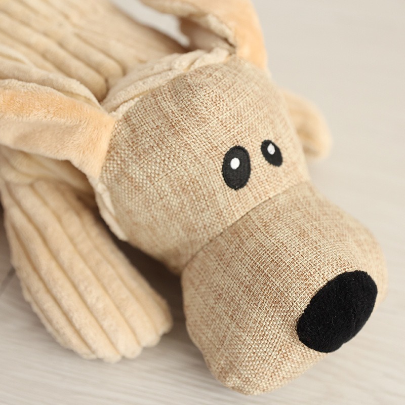 Bite Resistant Rope Dog Toy Cute Dog Donkey Shape Teeth Cleaning Teeth Grinding 