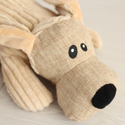 Bite Resistant Rope Dog Toy Cute Dog Donkey Shape Teeth Cleaning Teeth Grinding 