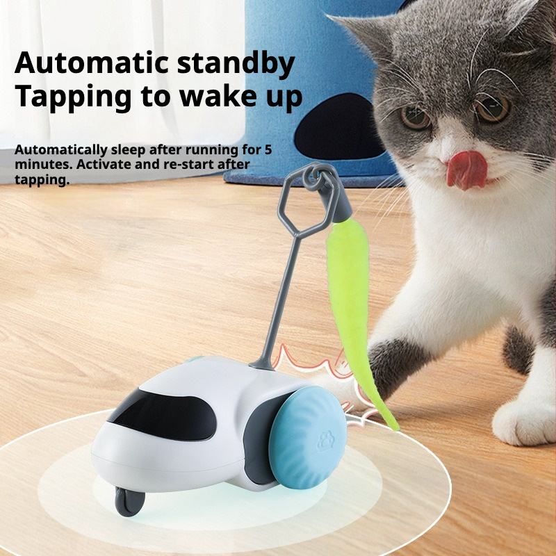 Smart Gravity Running Car Remote Control Electric Interactive Cat Toys