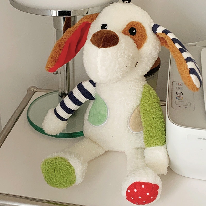 Plush Squeaky Dog Toy Bite Resistant Pet Toy Dog/Horse/Monkey/Chicken