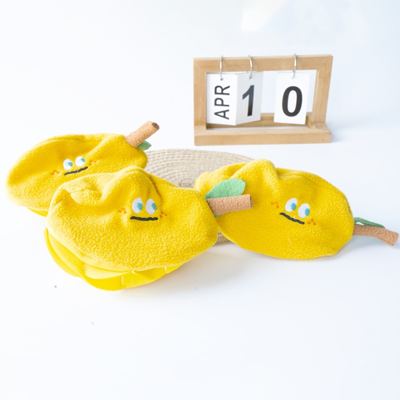 Mango Sniff Hide Food Dog Toy Paper Sound Bite Resistant Pet Toy