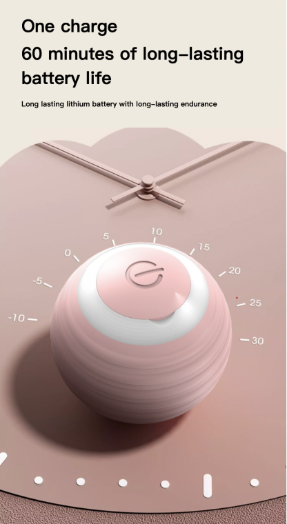 Cute Cat Teasing Ball Rechargeable Cat Self Entertainment Prop Cat Toy Automatic Wake Up