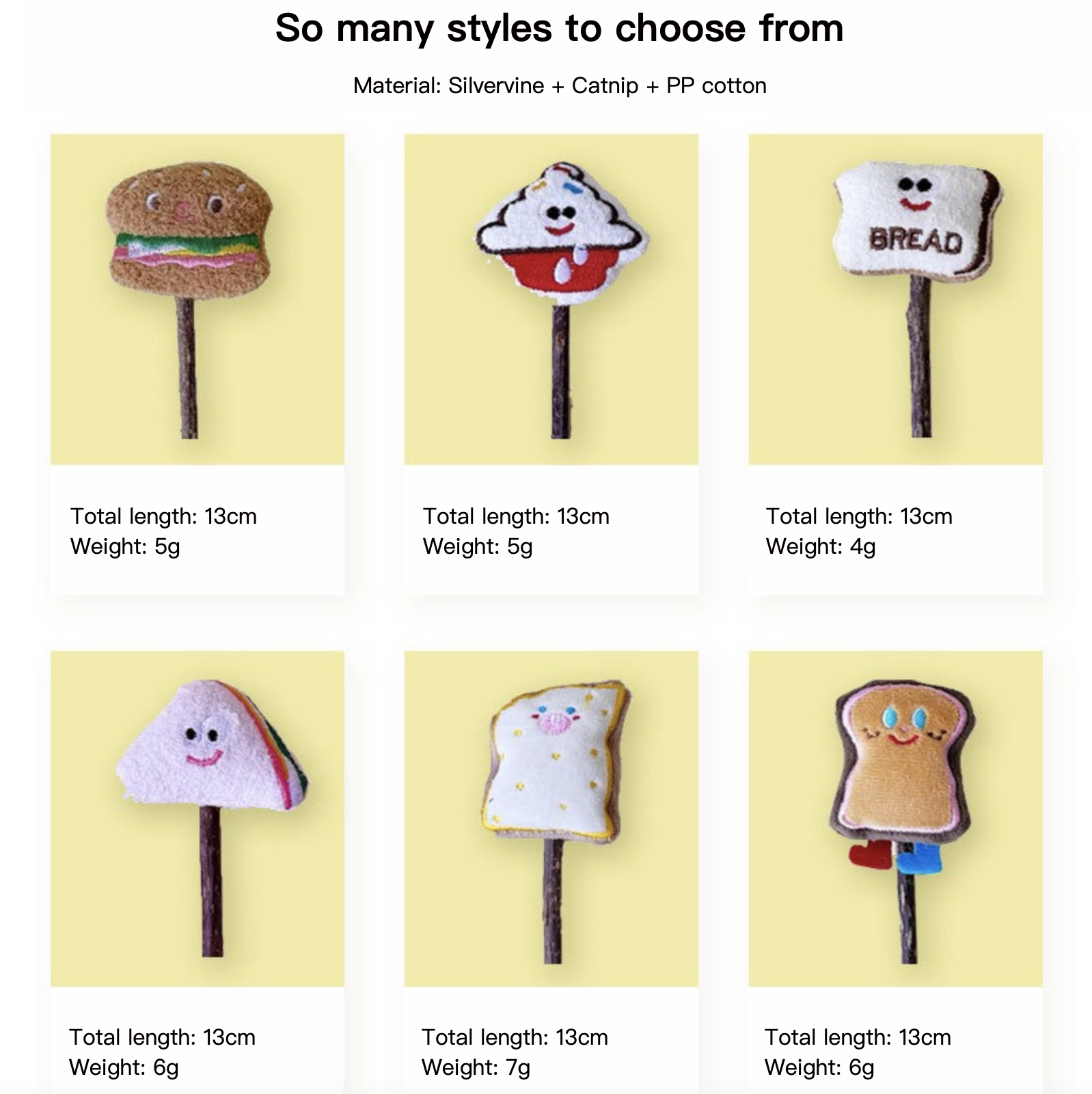 Cute Teeth Grinding & Cleaning Durable Bite Silvervine Cat Chewing Toy