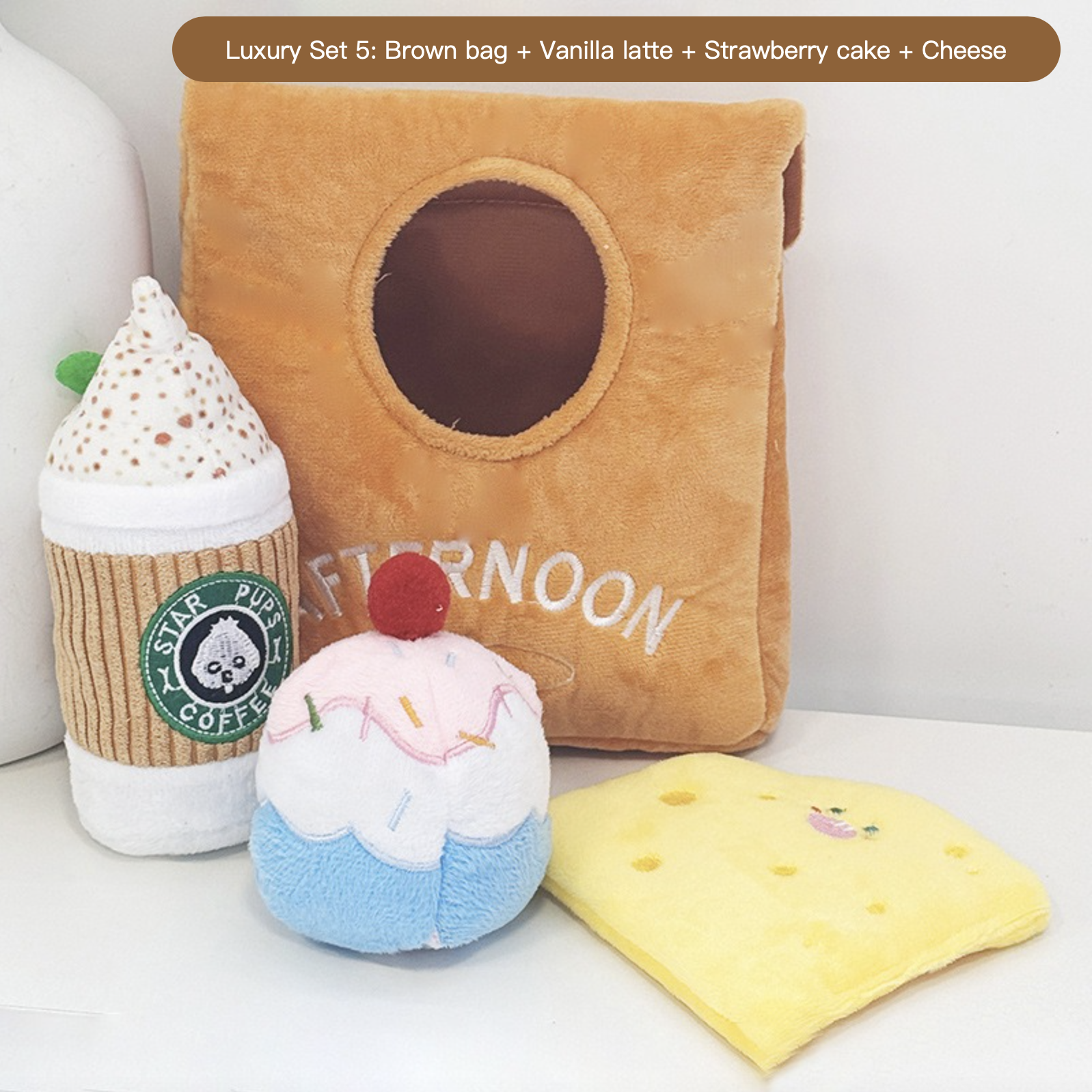 Plush Dog's Digging Fun Toys Hide Food Smelling Toy DIY Your Afternoon Tea