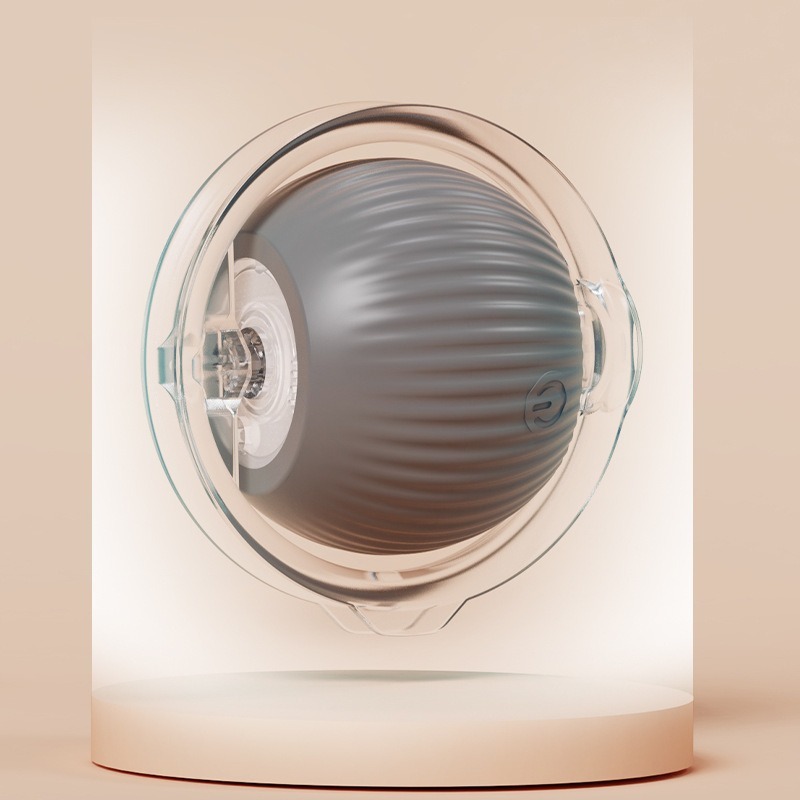 2025 New Automatic Cat Toy Ball USB Charger Electric Smart Dog Ball Silicone Interactive Cat Toys Rolling Ball With Plush