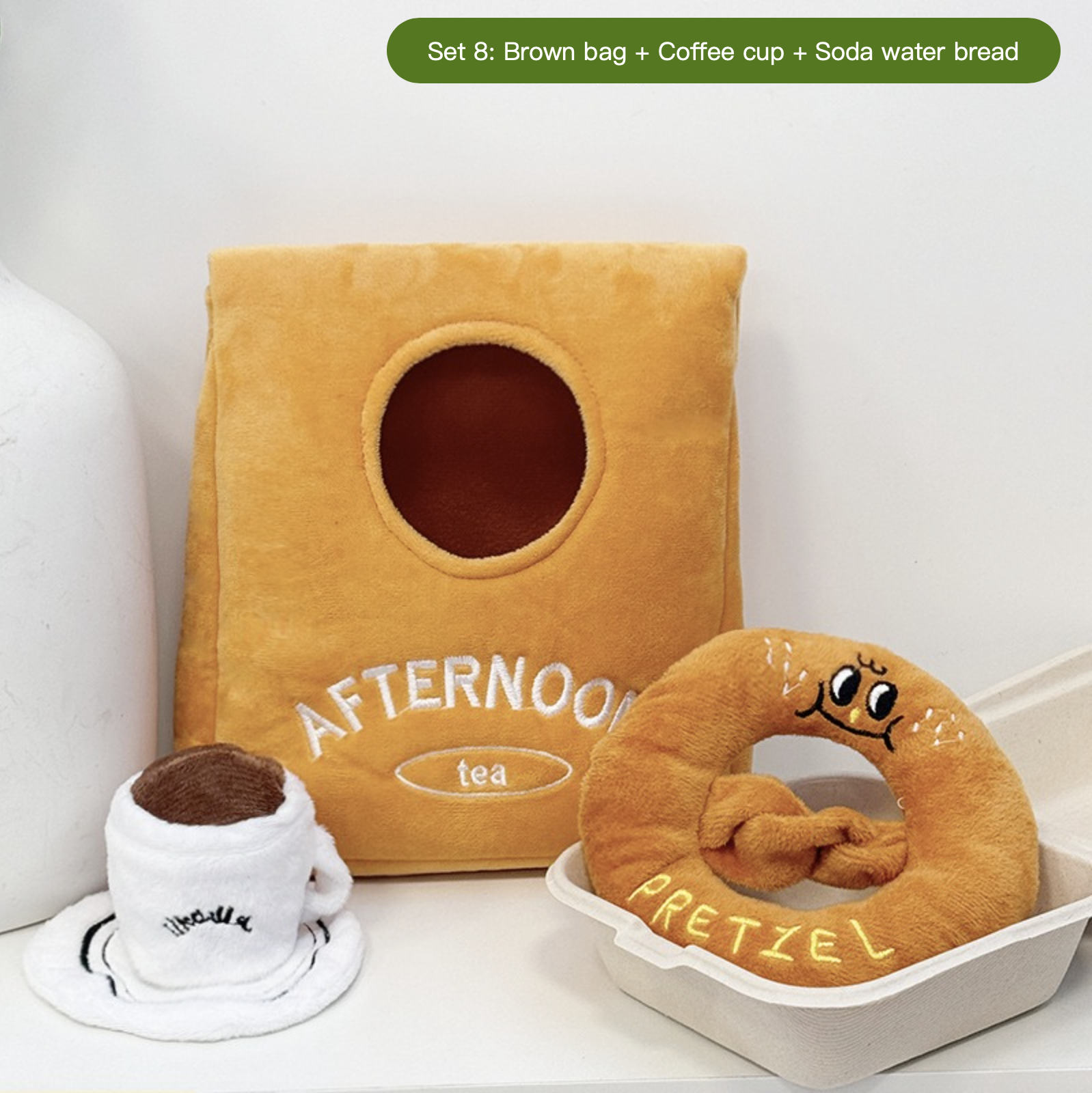 Plush Dog's Digging Fun Toys Hide Food Smelling Toy DIY Your Afternoon Tea