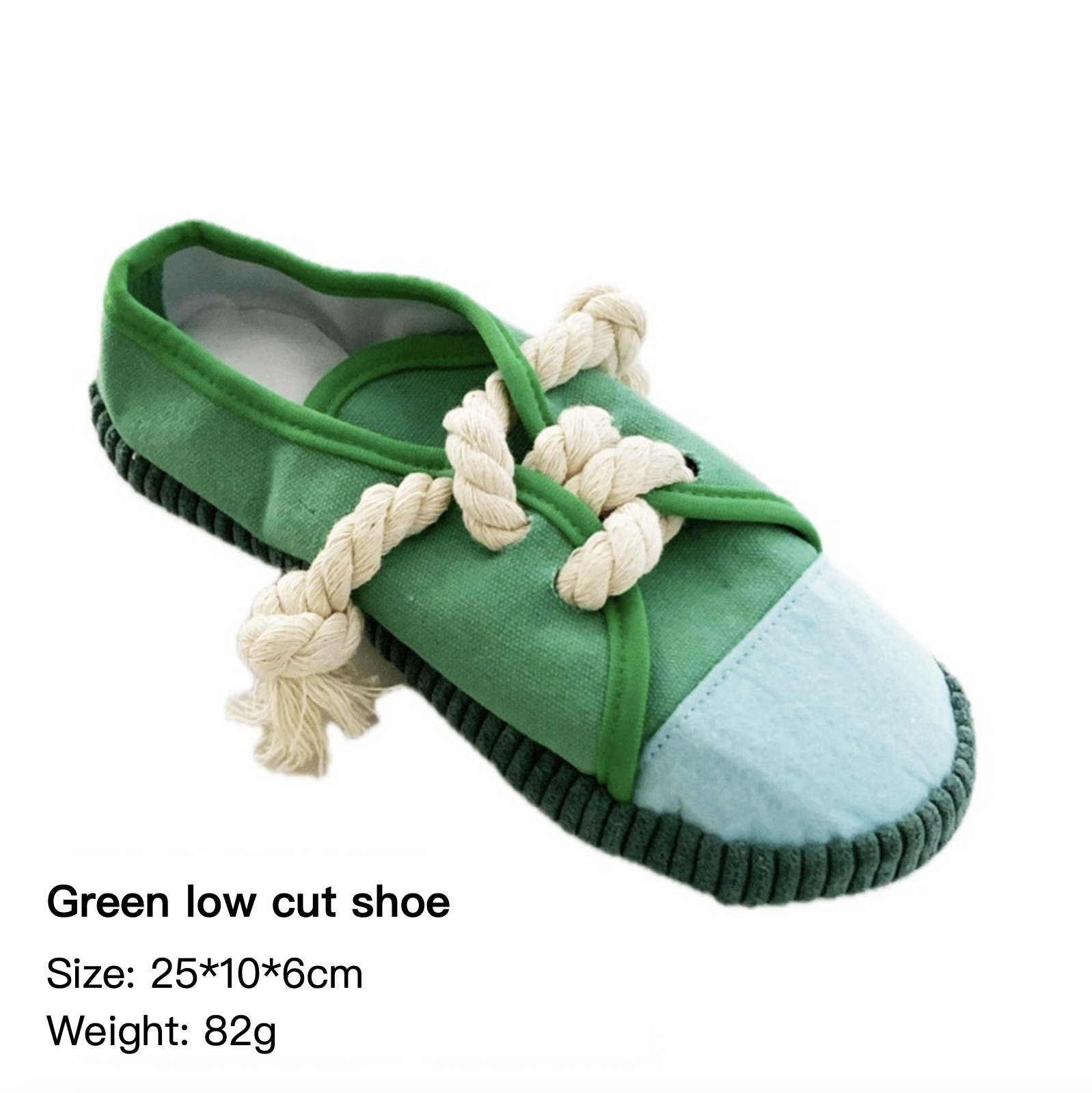 Washable High & Low Cut Shoe Bite-resistant Squeaky Hidden Food Dog Toy 5 Colors