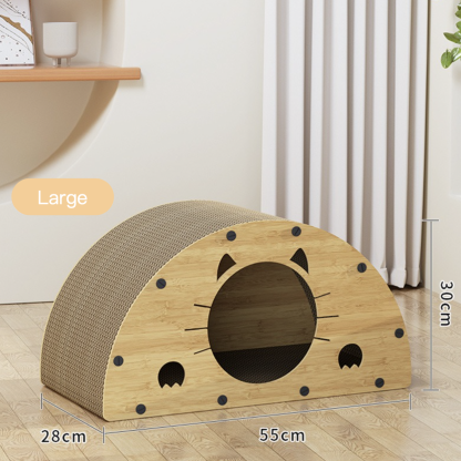 Multifunctional Cat Scratcher Wear-resistant Integrated Vertical Corrugated Paper Cat Toy