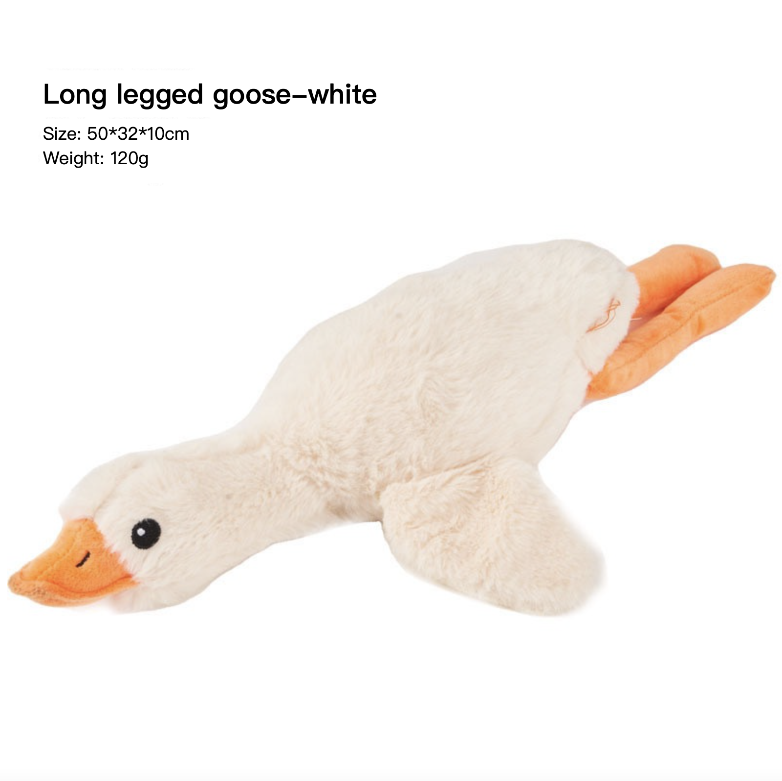 Squeaky Chewing Dog Toy Crooked Nosed Duck 3 Colors Blue Yellow Green