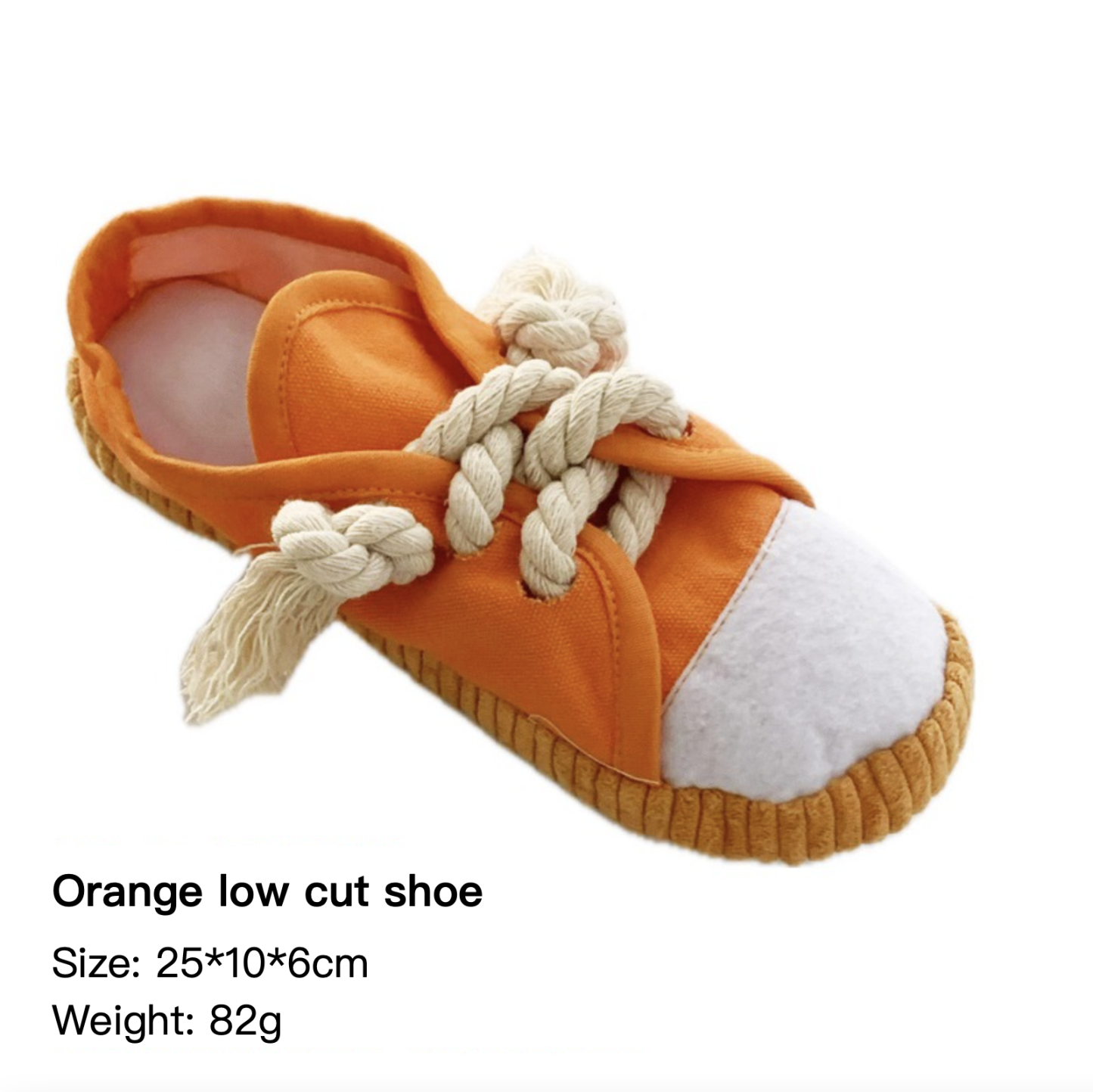 Washable High & Low Cut Shoe Bite-resistant Squeaky Hidden Food Dog Toy 5 Colors