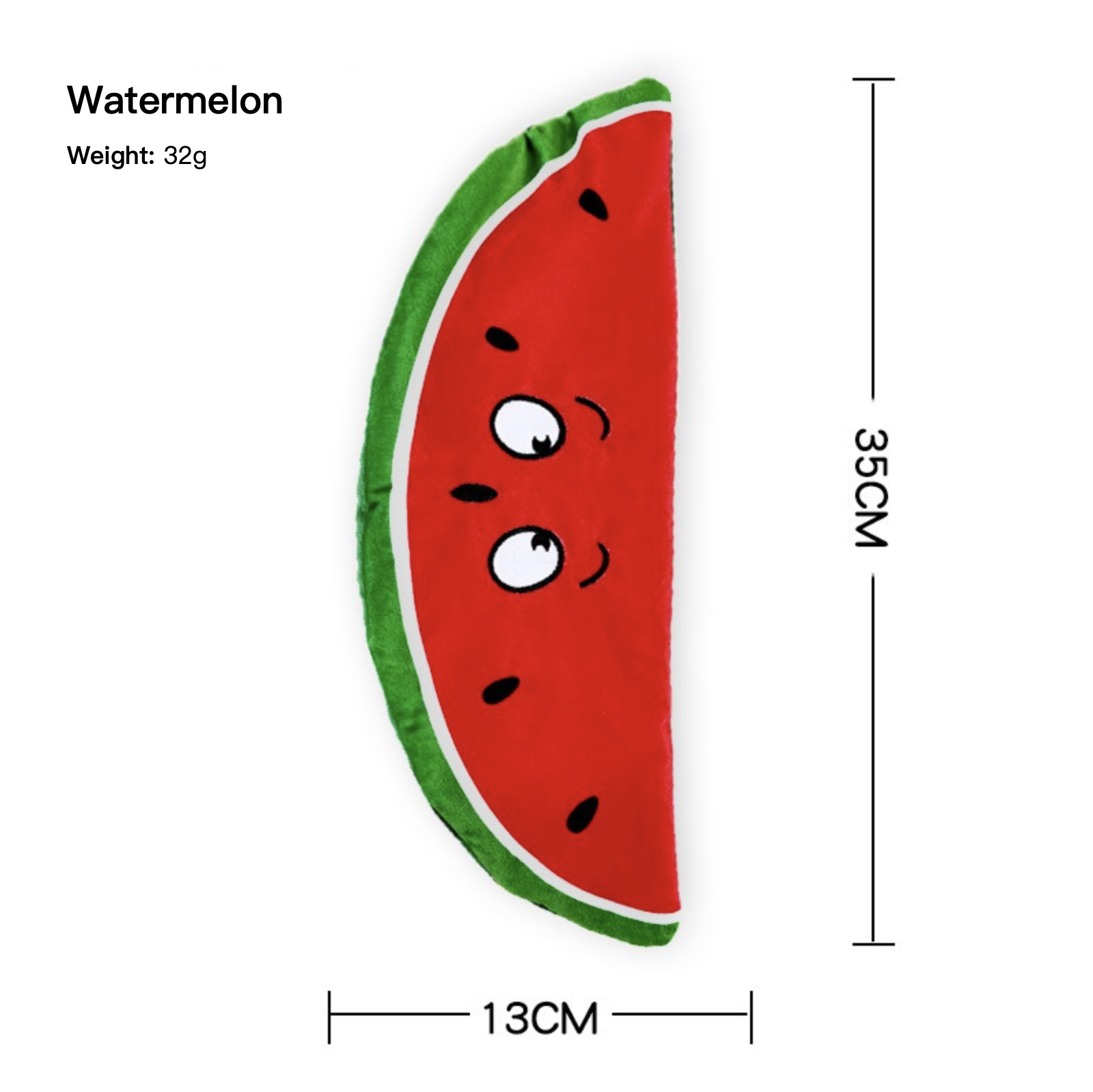 Summer Style Series Squeaky Paper Sound Dog Toy Shoe Watermelon Pineapple Beer Popsicle