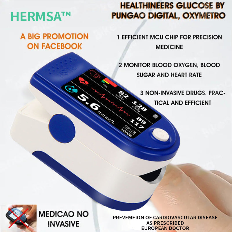 HERMSA™ Next-Generation Intelligent Multifunctional Non-Invasive Laser Blood Glucose Meter