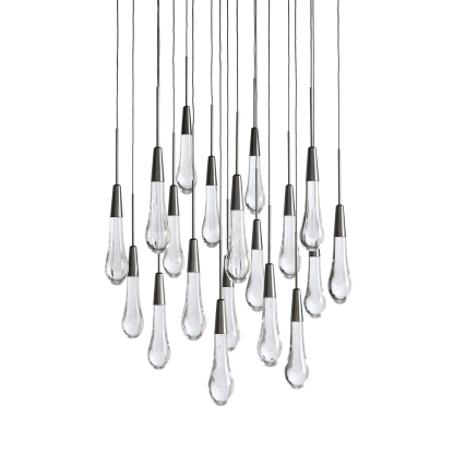 Soltaire Round Chandelier 17"24"36"58"