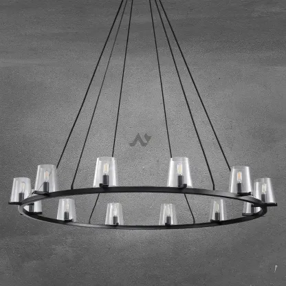 Joshua Round Chandelier 