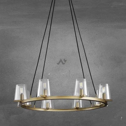 Joshua Round Chandelier 