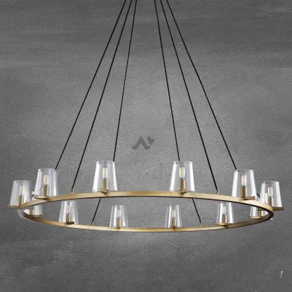 Joshua Round Chandelier 