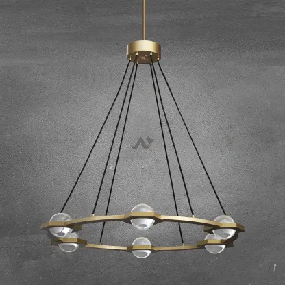Planet Round Chandelier
