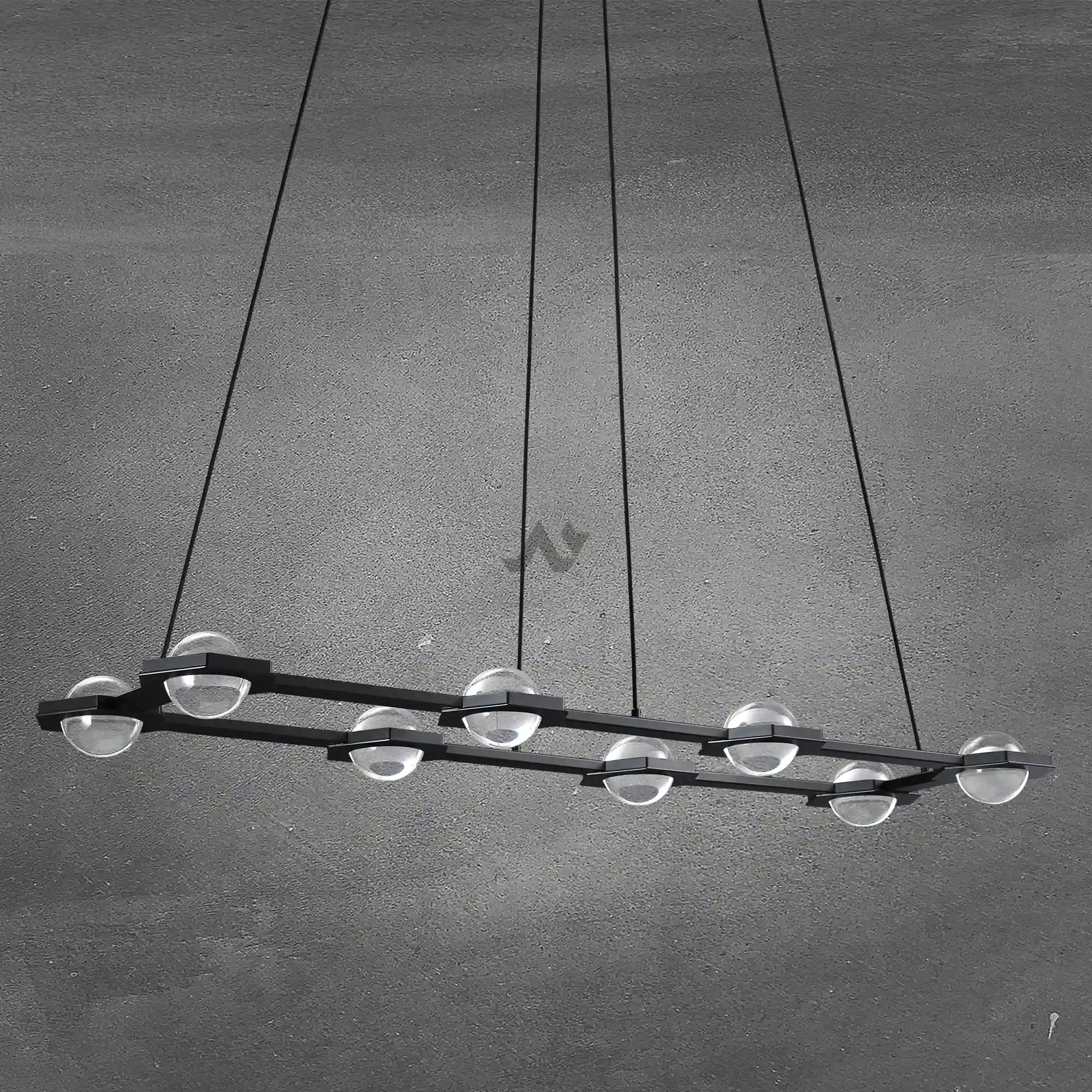 Planet Rectangular Chandelier