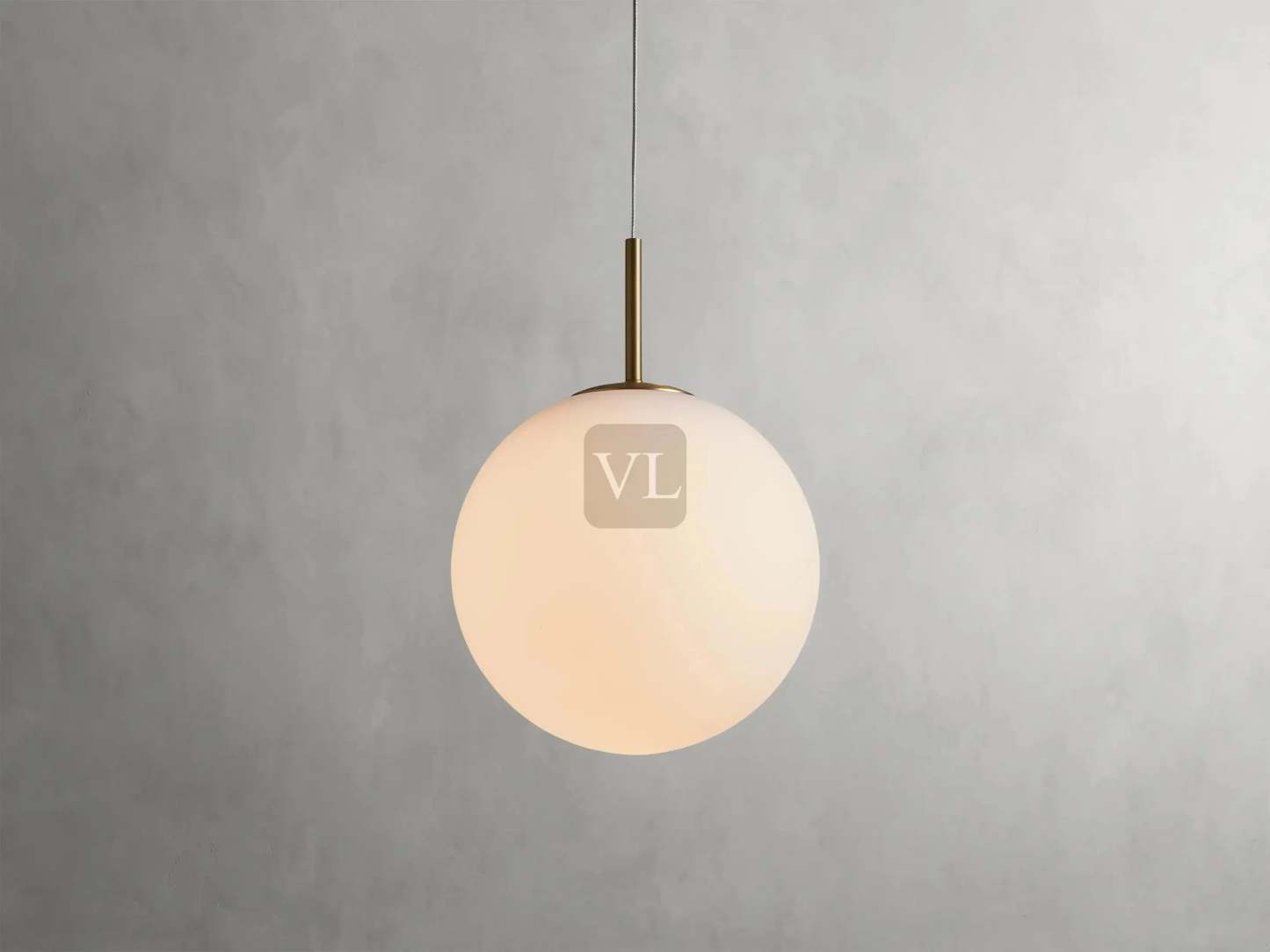 Elegant Crackle Glass Globe Pendant Light with Integrated LED