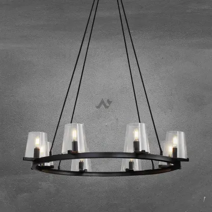 Joshua Round Chandelier 