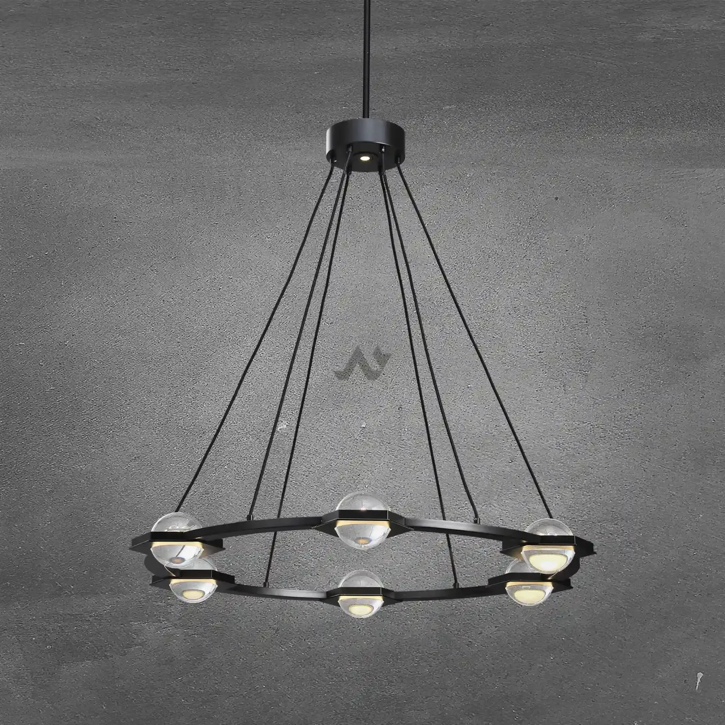 Planet Round Chandelier