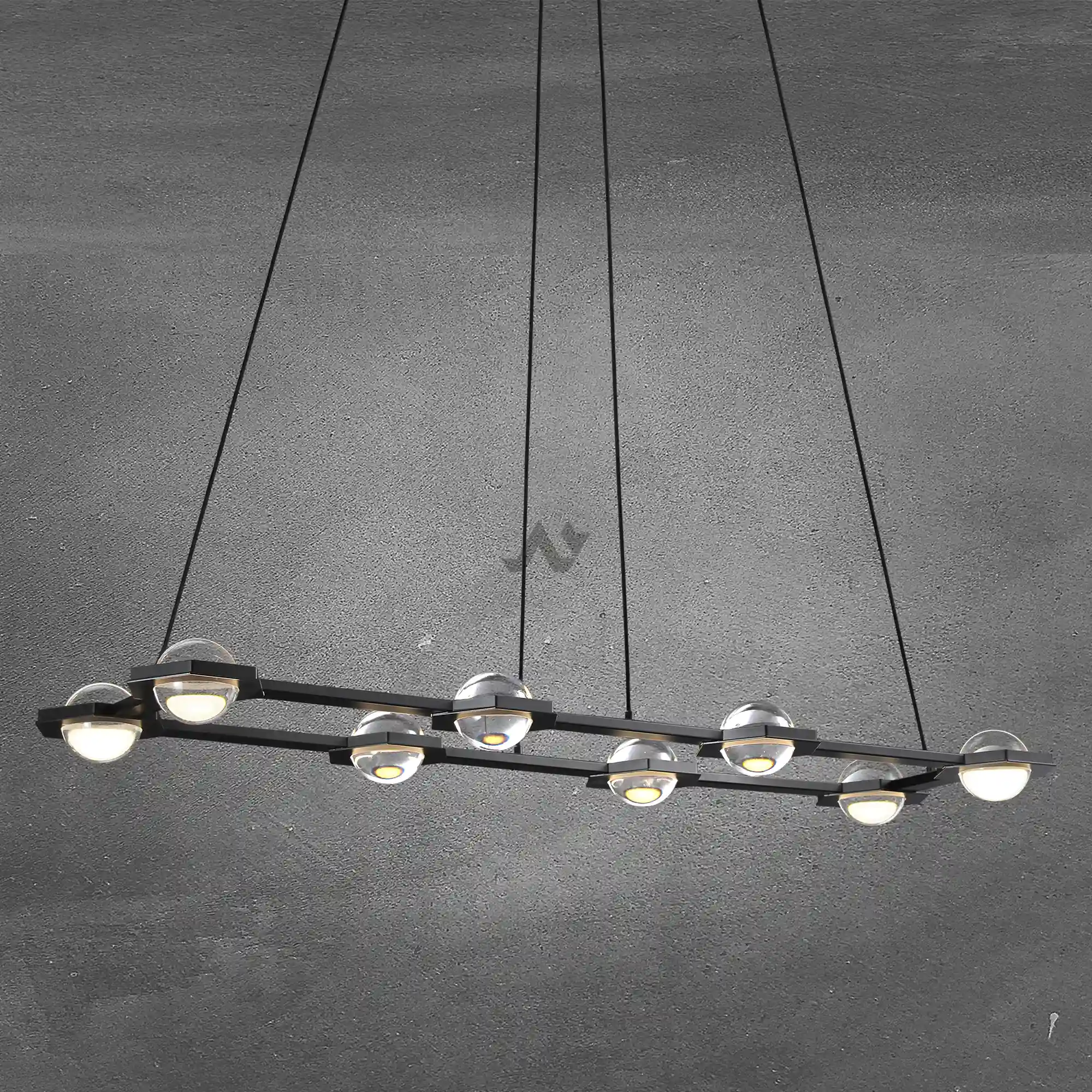 Planet Rectangular Chandelier