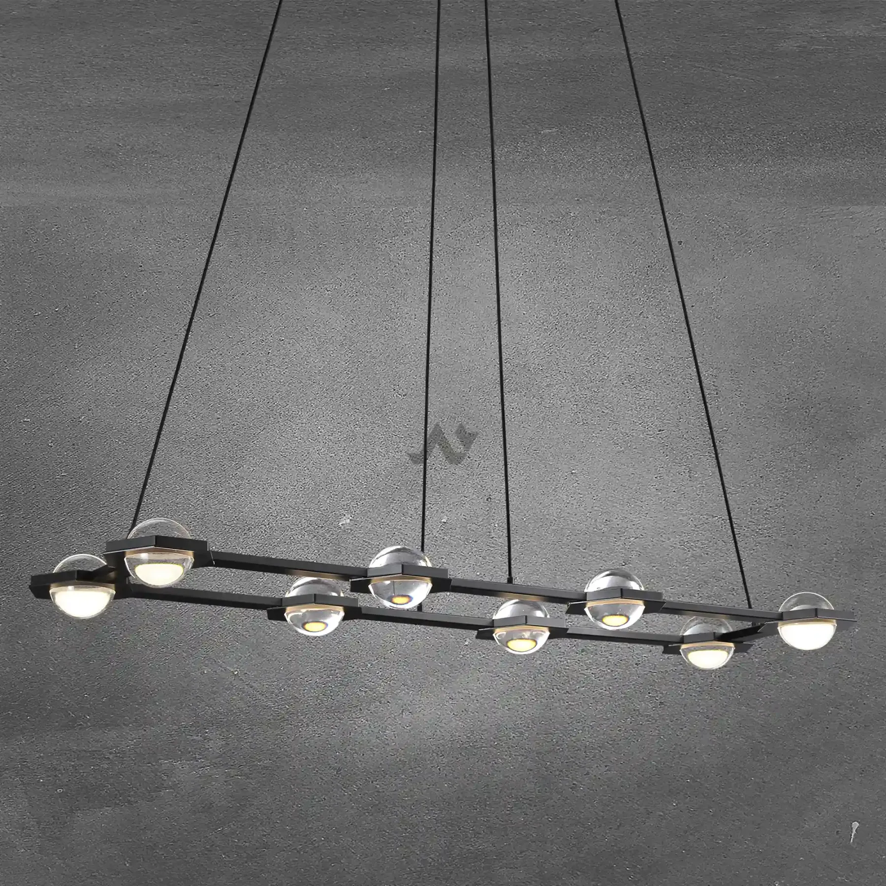 Planet Rectangular Chandelier