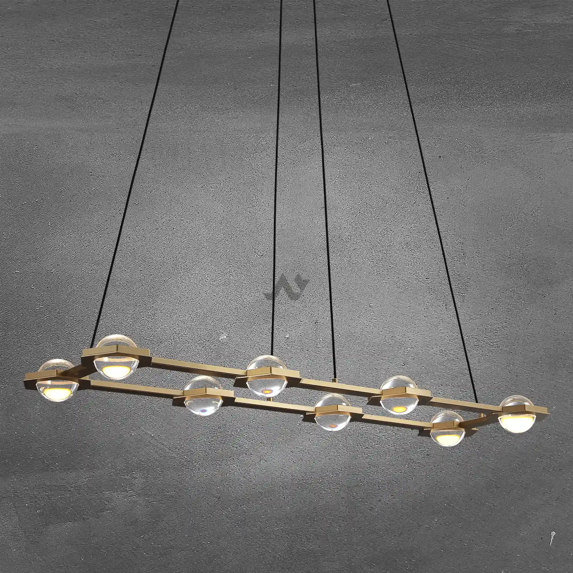 Planet Rectangular Chandelier