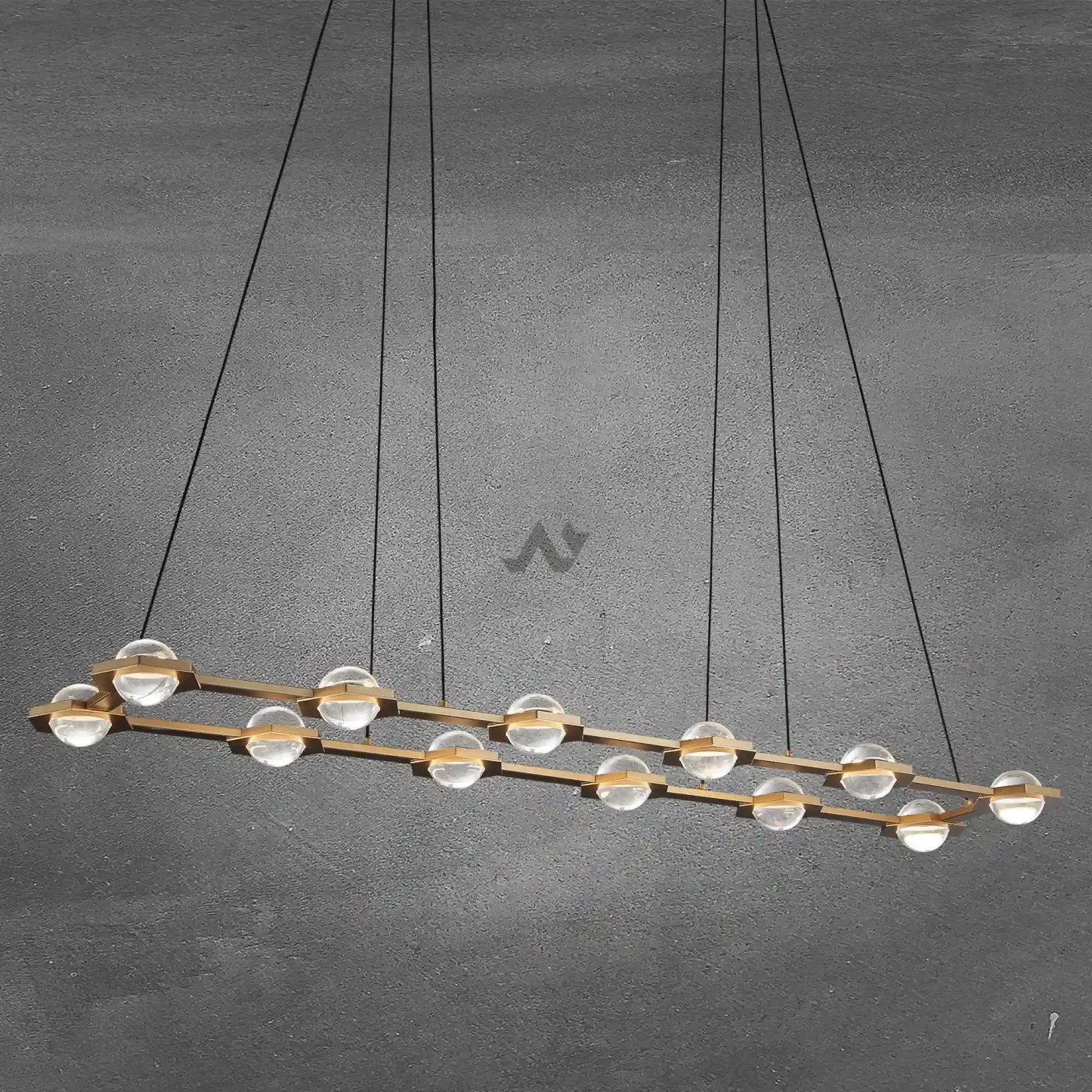 Planet Rectangular Chandelier
