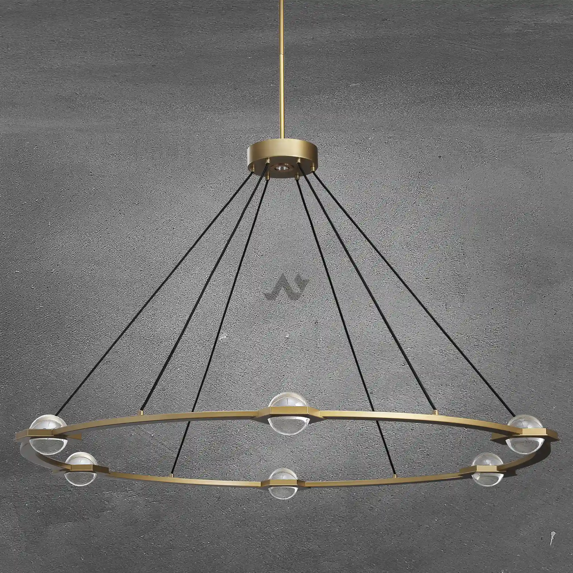Planet Round Chandelier