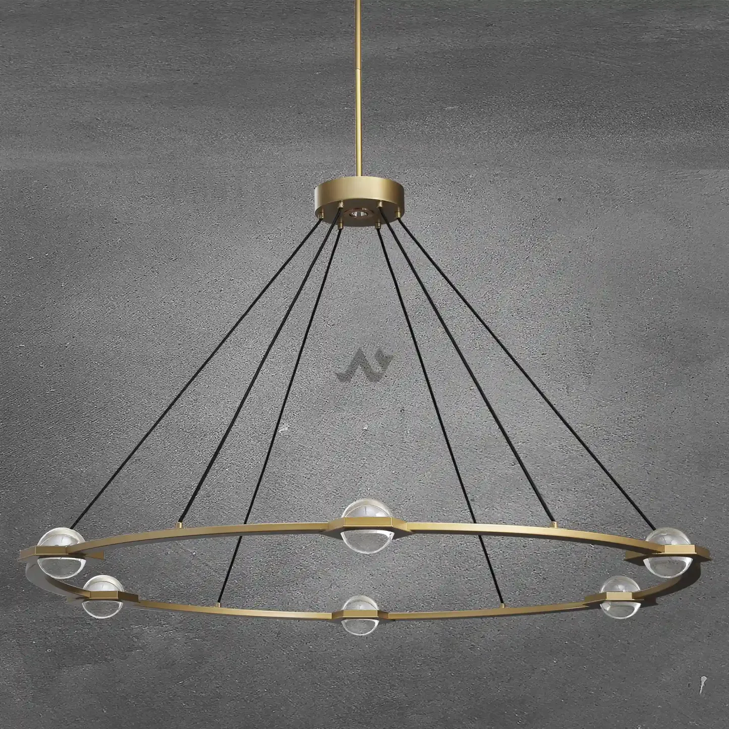 Planet Round Chandelier