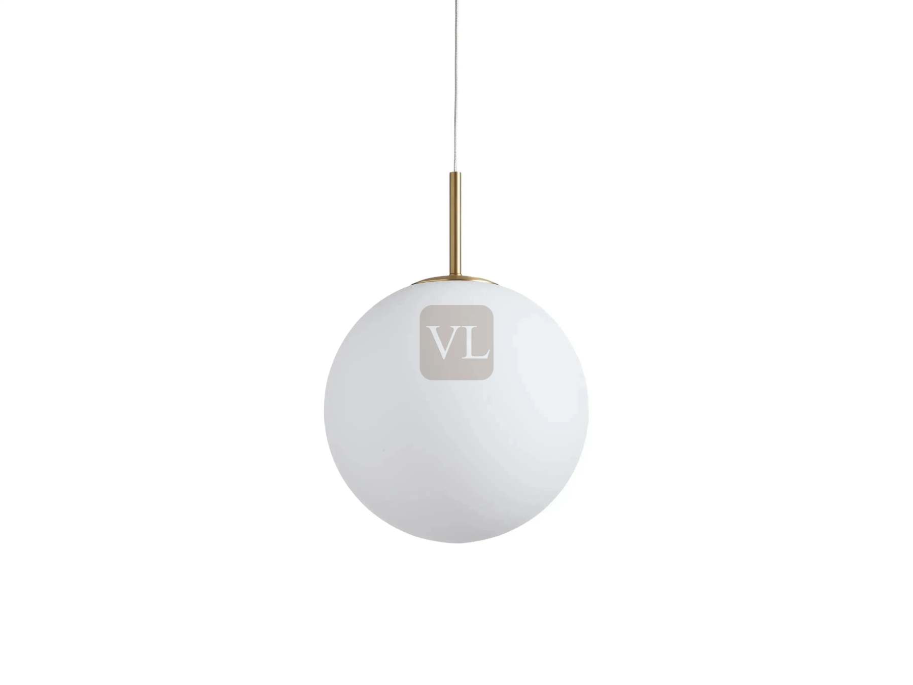 Elegant Crackle Glass Globe Pendant Light with Integrated LED